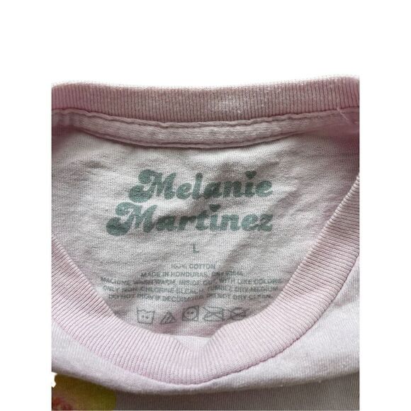 Melanie Martinez Floral Tour Tee – Large – Pink - Picture 3 of 5